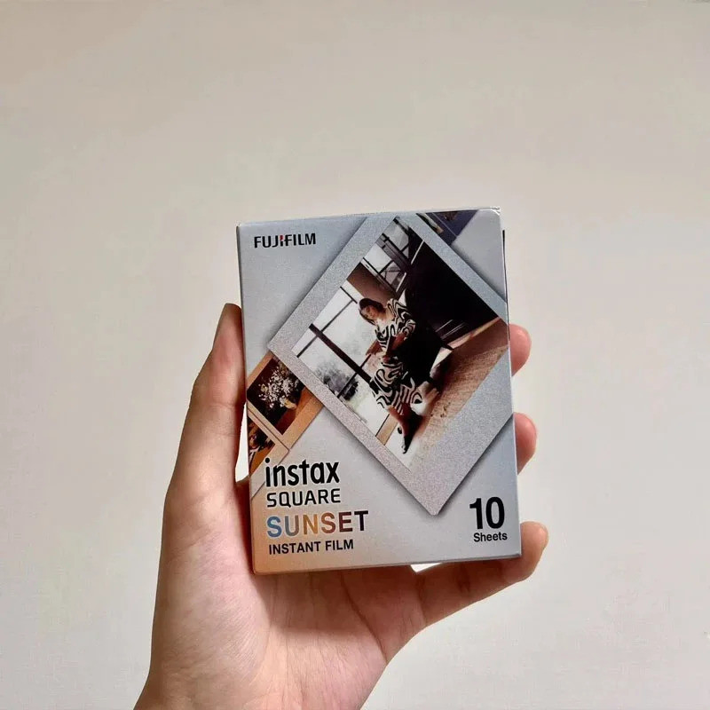 Fujifilm Instax Square Sunset กระดาษภาพถ่าย 10/20/30/40/50 แผ่นสําหรับ Fujifilm Instax Square Sq40 S