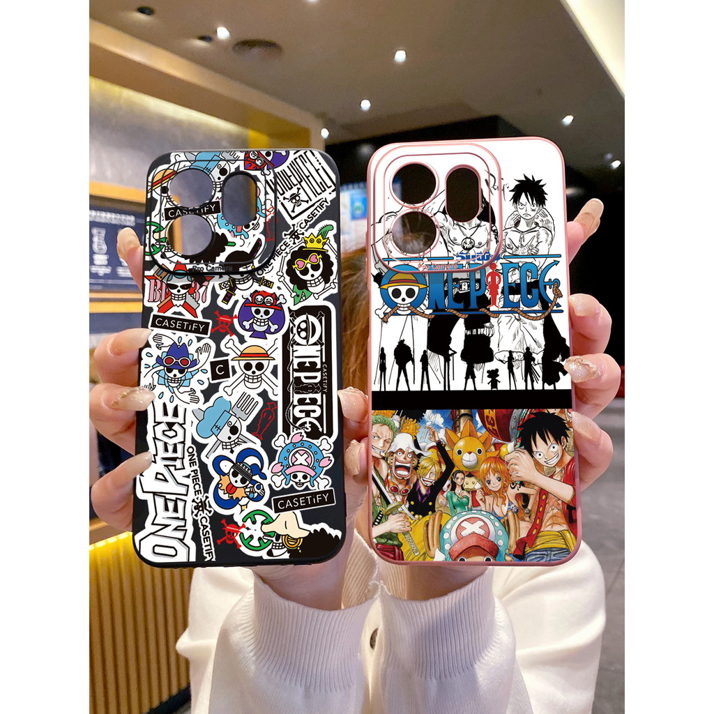 เข้ากันได้กับ iTel S25 Ultra A80 A70 Tecno Camon 40 Pro 4G เคสโจรสลัดการ์ตูน TY Cover