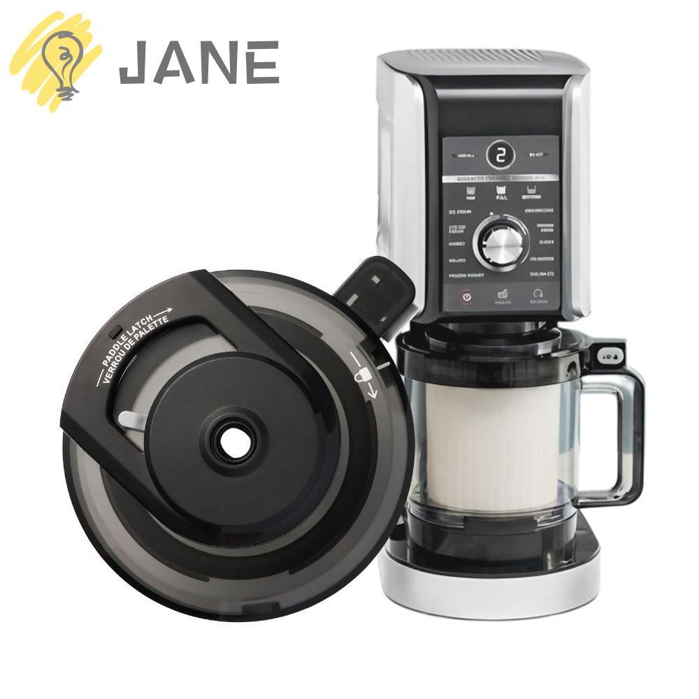 JANE ฝาครอบชามด้านนอก, BPA ฟรี Watertight สําหรับ Creami Deluxe ฝาปิด, ทําความสะอาดง่ายเปลี่ยน PC เค