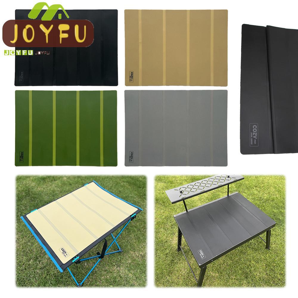 Camping Table Mat กันน้ํา Camping Table Placemat ลื่นพับม้วนโต๊ะ Pad สําหรับกลางแจ้ง Camping Traveli