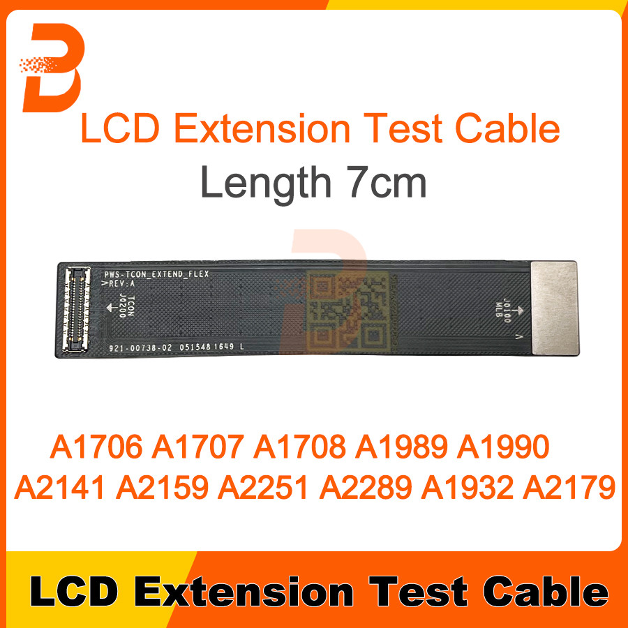 จอแสดงผล LCD Extension Test Flex สําหรับ MacBook Pro A1706 A1707 A1708 A1989 A1990 A2141 A2159 A2251