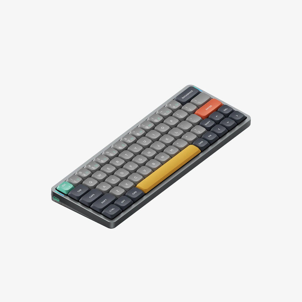 [ktechs] Nuphy Coast nSA Dye-sub Low Profile PBT Keycaps สําหรับคีย์บอร์ดเชิงกลโปรไฟล์ต่ําแบบกําหนดเ
