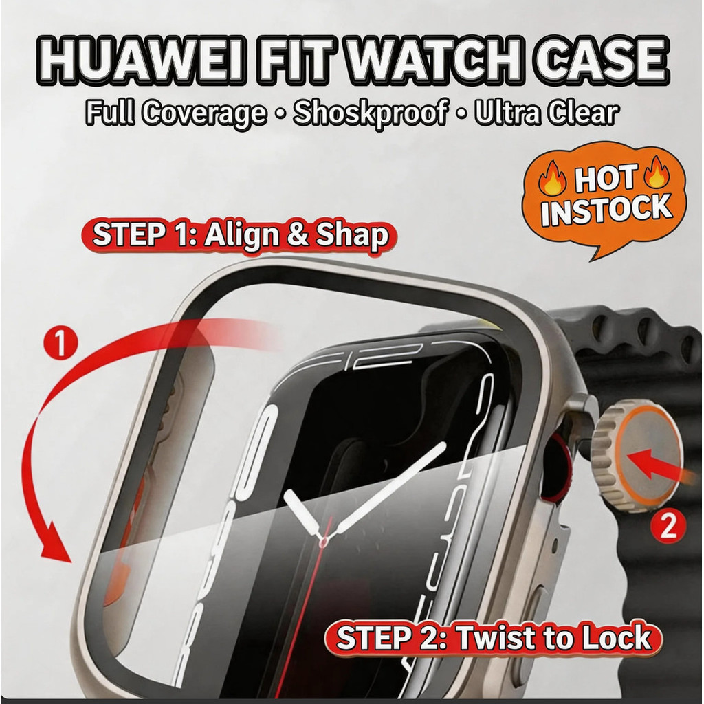เปลือกด่วนสําหรับนาฬิกา Huawei Fit5 Pro Fit4 Pro Fit4 Fit3 เปลี่ยนนาฬิกา