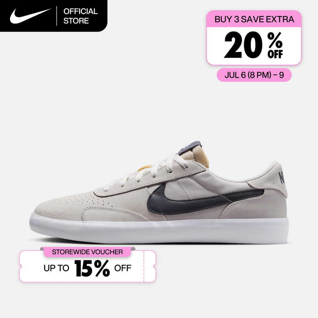 Nike Men's SB Heritage Vulc Skate Shoes - Vast Grey [CD5010-001]