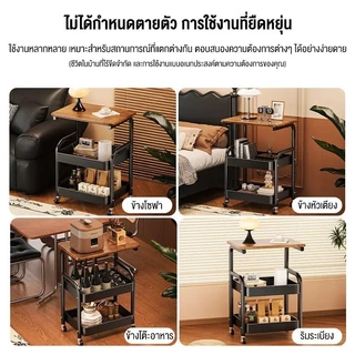 ชั้นวางของอเนกประสงค์ พับได้+มีลิ้นชัก+มีล้อ ตะกร้าตะแกรงระบายอากาศ ชั้นวางของอเนกประสงค์ ชั้นวางของมินิมอล