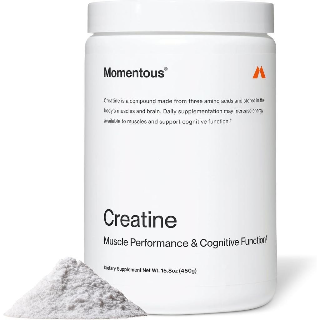 MomentousCreatineMonohydratePowder-CreatinePowder-รองรับ,Lean,&forMen&Women-NSFCertifiedforSport-5gp