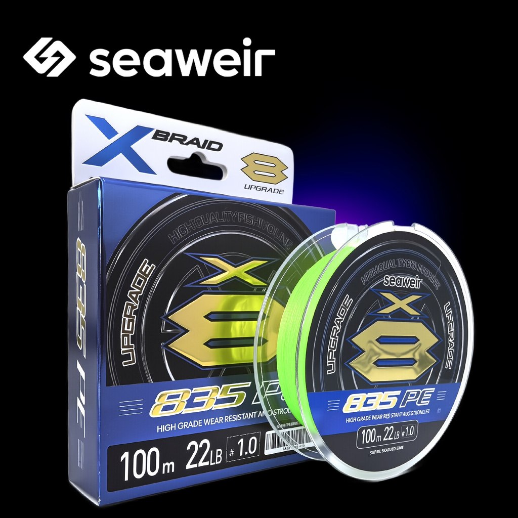 ยอดนิยม Xiwei W1 Lure PE Line X8 Braided Long Shot Wear-Resistant Low Extension Smooth Raft Fishing 