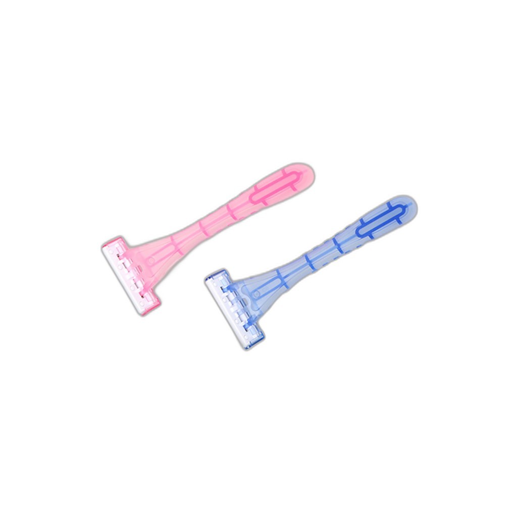 [daiso] มีดโกนแบบใช้แล้วทิ้งของผู้หญิง N/A 2 ชิ้น / มีดโกนแบบใช้แล้วทิ้งเกาหลี / โกนง่าย / ของแท้ 10