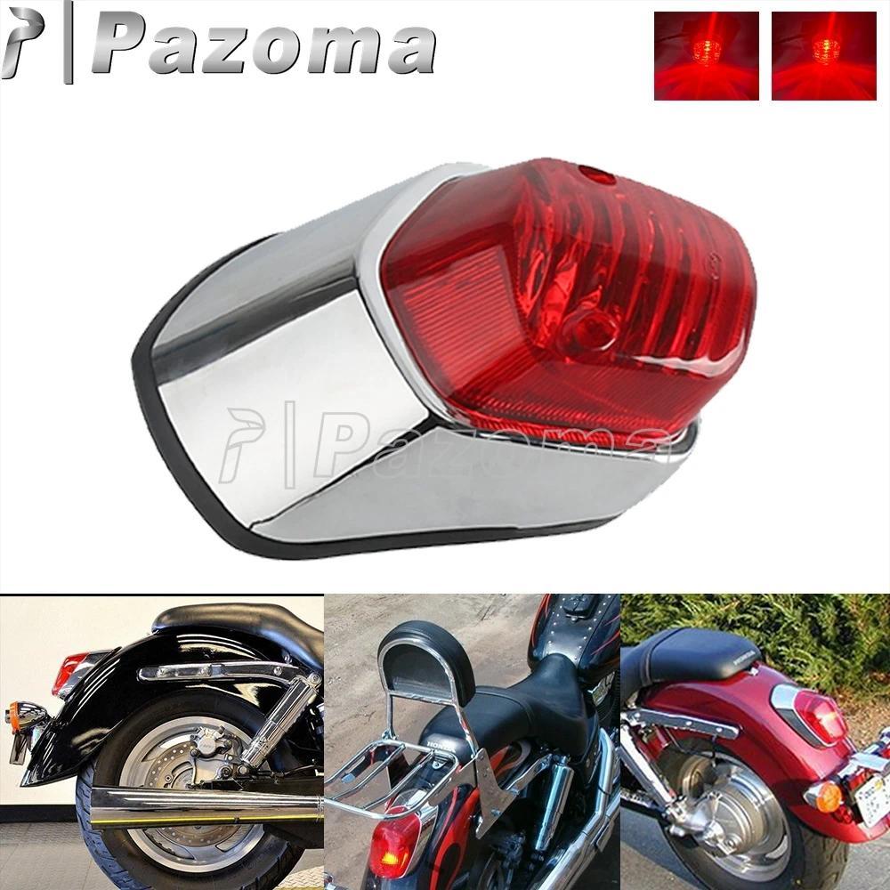 PAMotorcycle Universal Taillight For Honda Shadow Sabre VTX VT1200 VT500 VT700 VT1100 VT1100C2 VT750