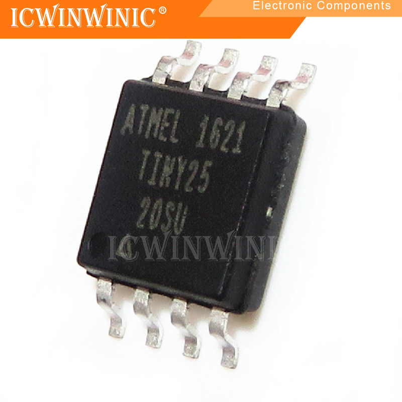 5 ชิ้น ATTINY25-20SU ATTINY25 SOP-8 IC วงจรรวม