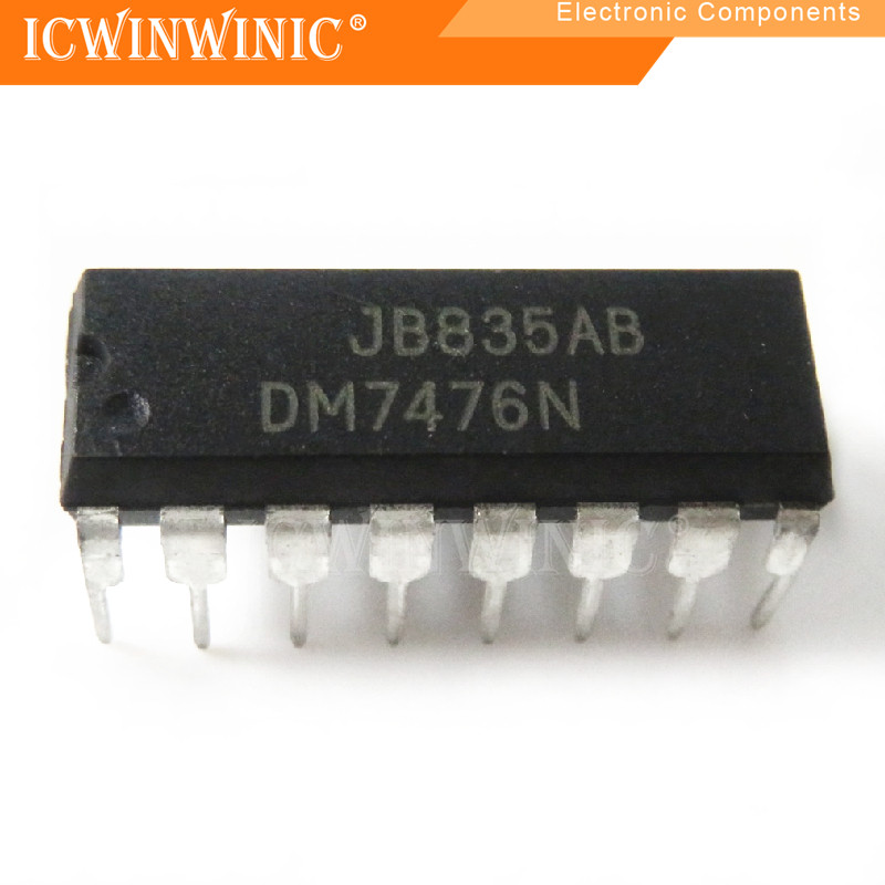 5 ชิ้น DM7476N DM7476 DIP-16 วงจรรวม IC