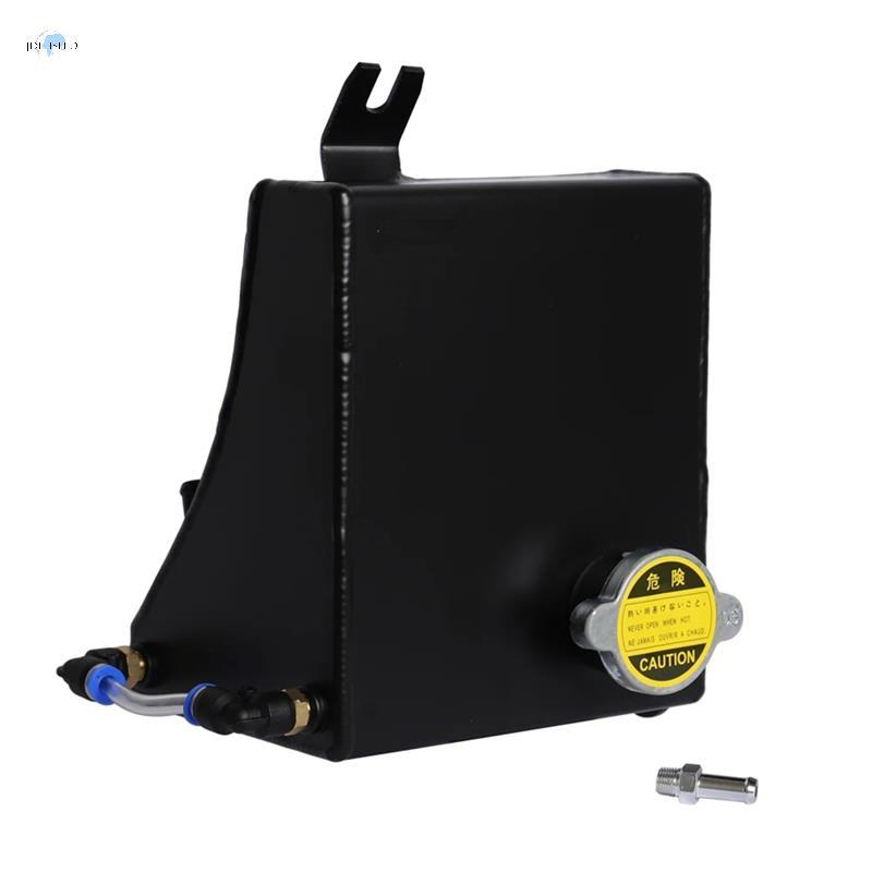 Coolant Overflow Tank Reservoir Kit Cooling ถังน้ํา Coolant Overflow ถังเสริมกาต้มน้ําสําหรับ 240SX 