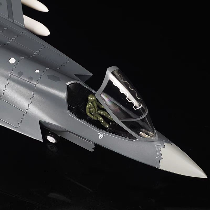 1: 48 J-35 จําลอง Stealth Fighter j35 Carrier เครื่องบินเครื่องประดับผลิตภัณฑ์สําเร็จรูป Air Exhibit