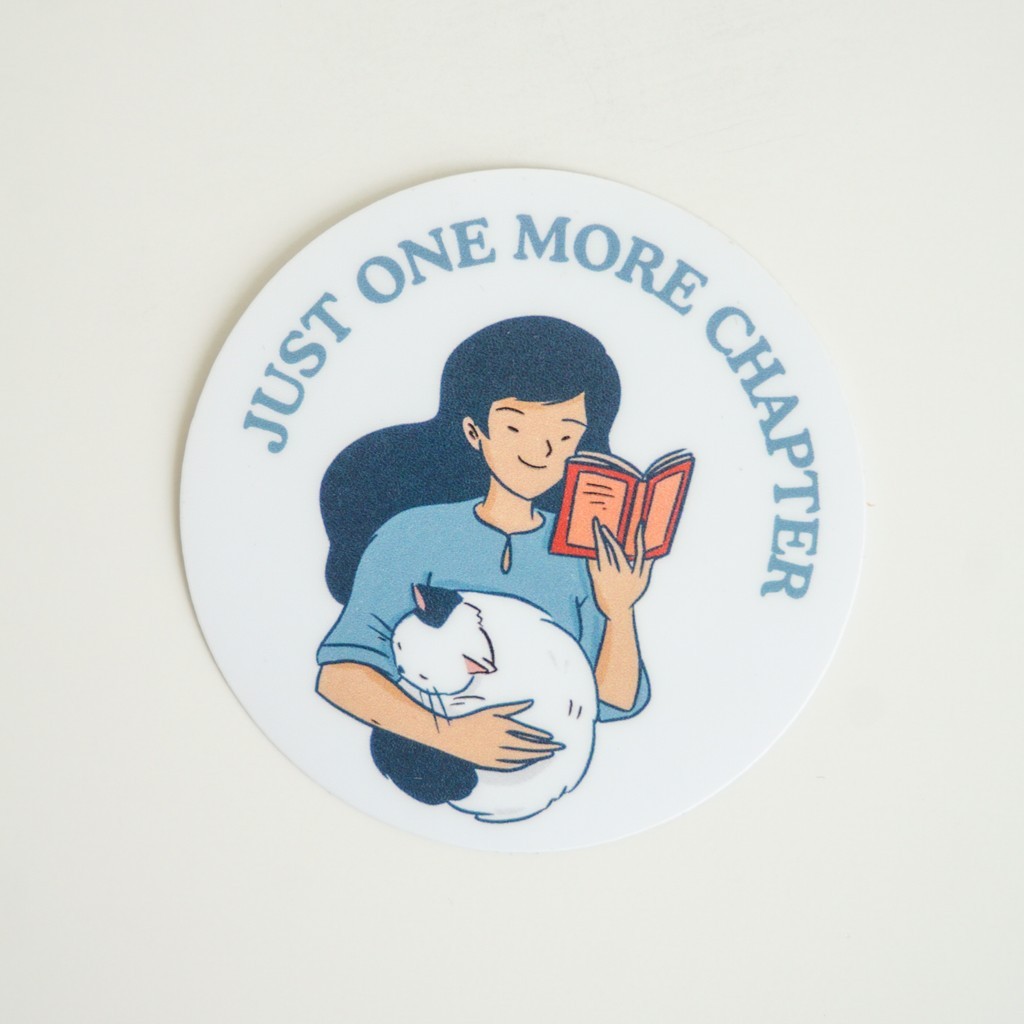 Stickerrific Flake Sticker One More Chapter