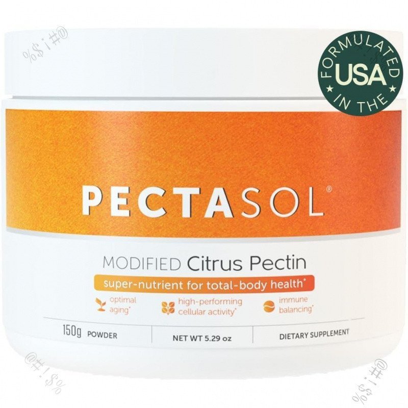 PectaSol Modif Citrus Pectin – 150g Powder – สุขภาพร่างกายทั้งหมดเพื่อรองรับหัวใจ, ระบบภูมิคุ้มกัน, 