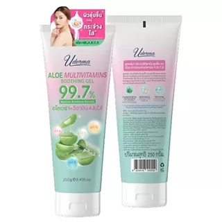 [Clearance Sale] Uderma Aloe Multivitamins Soothing Gel 250g ยูเดอร์มา อโล มัลติวิตามิน ซูทติ้งเจล Exp.08/01/2027