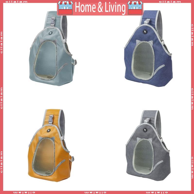 CI Cat Carrier Travel Puppy Cat Carrier Shouder Bag Tote with Cushion and Strap