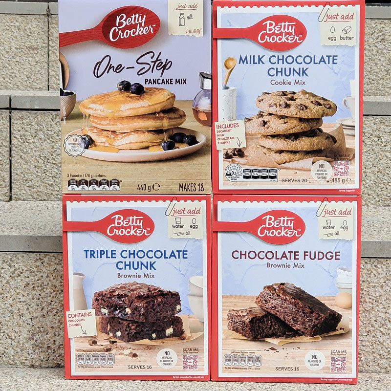 Bettys Kitchen ช็อกโกแลตบราวนี่เค้ก MIX คุกกี้ Pastry Press PANCAKE Press Premix PANCAKE MIX