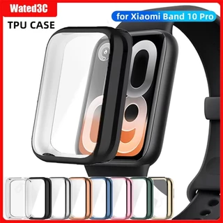 เคสTPUสําหรับXiaomi Mi Band 10/9/8 Pro Full CoverageกันชนสําหรับMi Band 9 Pro/8 Pro Soft Screen Protector Cover