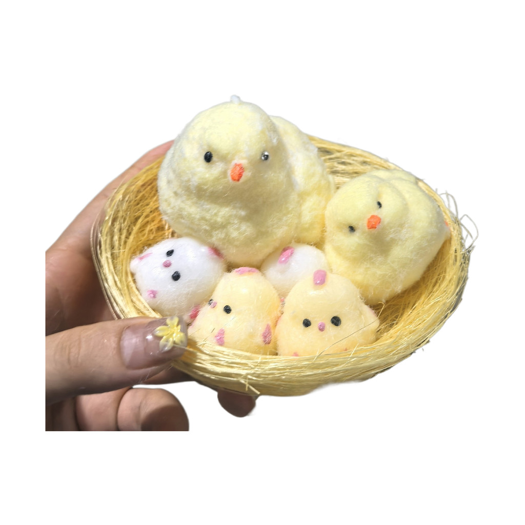 ของเล่นบีบรูปไก่สําหรับบรรเทาความเครียด.ของเล่นรีบาวด์ช้า, ลูกบอลบีบ, ของเล่นบีบอัดสําหรับผู้ใหญ่