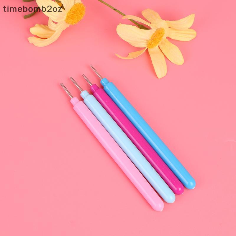 (time) Paper Quilling Needle Slotted Pen Slotted Paper Quilling Tools DIY Paper Craft (TH)