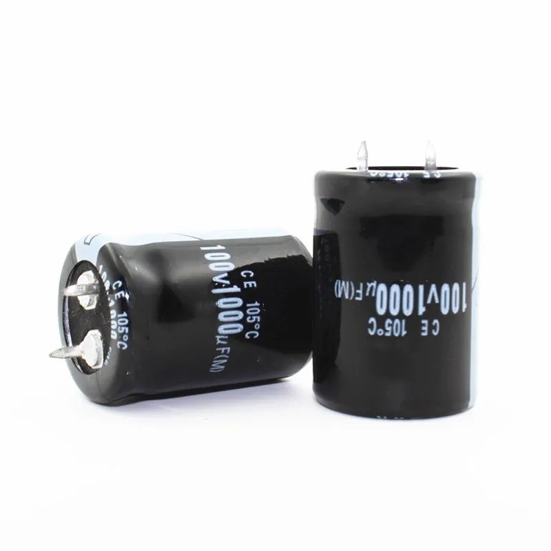 2PCS-20PCS 100V1000UF electrolytic capacitor 1000UF 100V 25*30 มม.