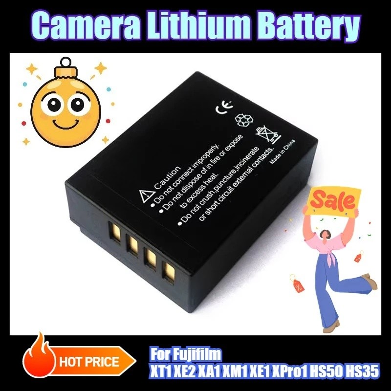 7.2V 1500mAh NP-W126 แบตเตอรี่กล้องสําหรับ Fujifilm XT1 XE2 XA1 XM1 XE1 XPro1 HS50 HS35