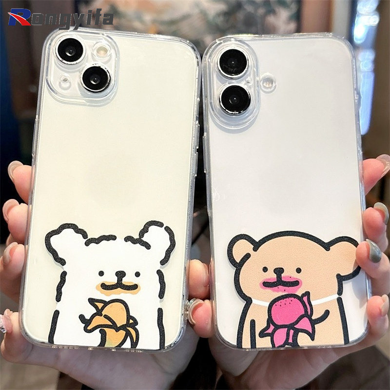สุนัขน่ารักคู่เคสโทรศัพท์สําหรับVivo S60 S50 S30 Pro Mini V21 V21E V21S V20 SE V19 Neo V17 V15 V11 V
