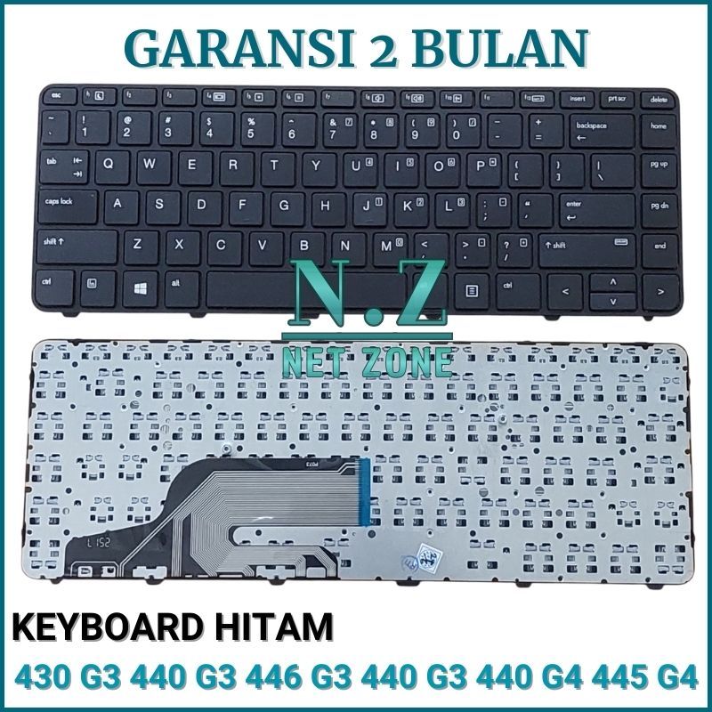 แป้นพิมพ์สําหรับ HP 430 G3 440 G3 446 G3 445 G3 440 G4 445 G4 Series -NZONE