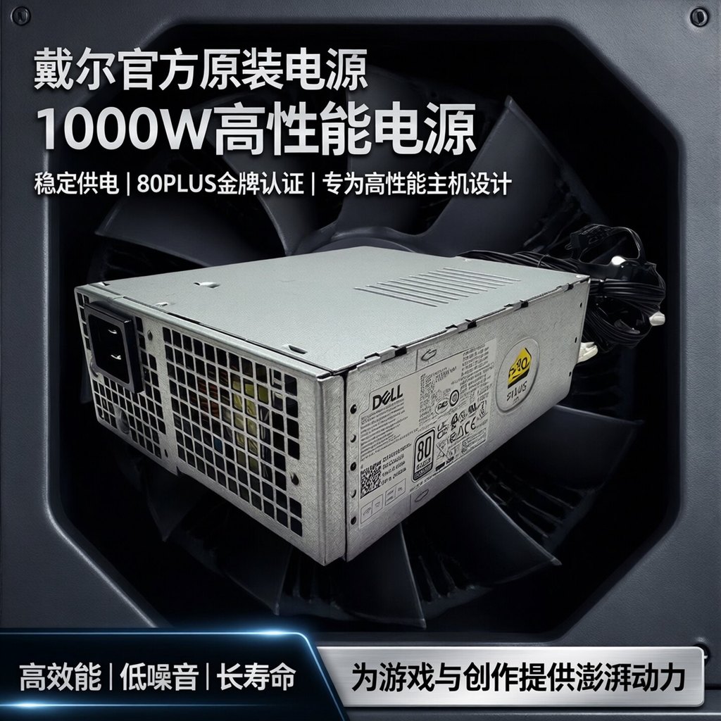 DELL DELL 1,000W T3660 XPS8950 R13/14/15 L1,000EPS-00 พาวเวอร์ซัพพลาย