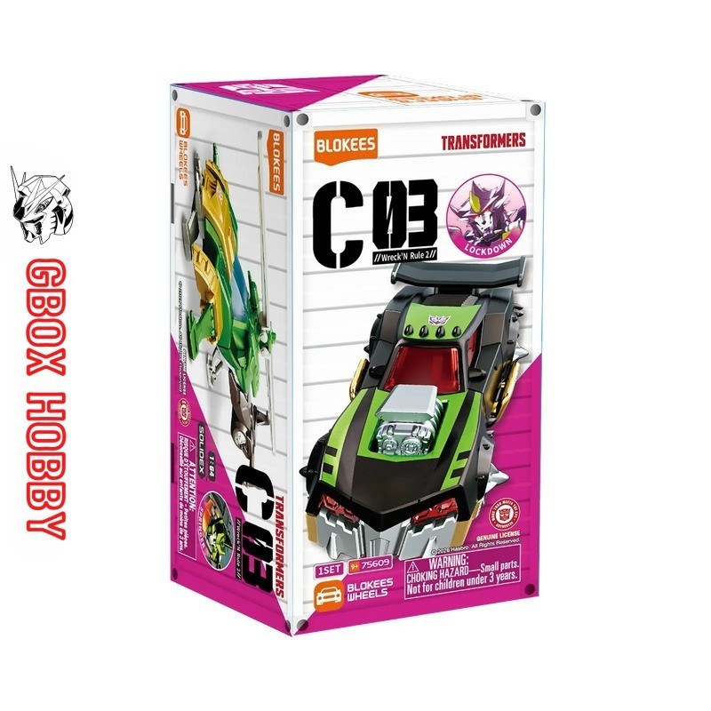 Blokees Transformers Wheels C03 WreckN Rule 2 Supercar Model 1:64 ET64 Car Cars random blind box
