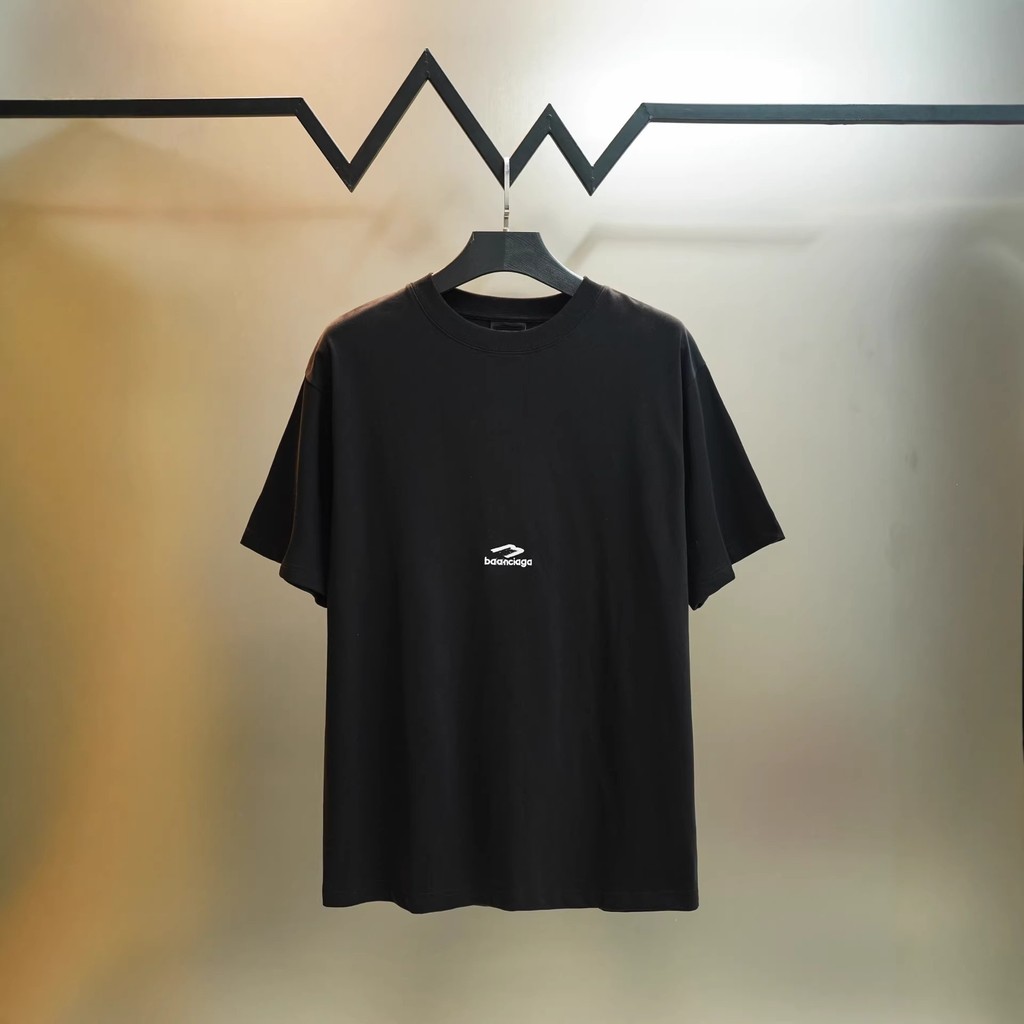 ZJU7 BA/-LG New 26ss Gram weight series embroidered short sleeves T Unisex loose-fit shirt