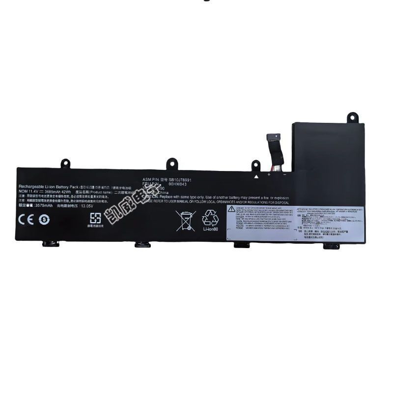 แบตเตอรี่ความจุสูง 01AV443 สำหรับ Lenovo Yoga 11e (00HW043/00HW044/00HW042)