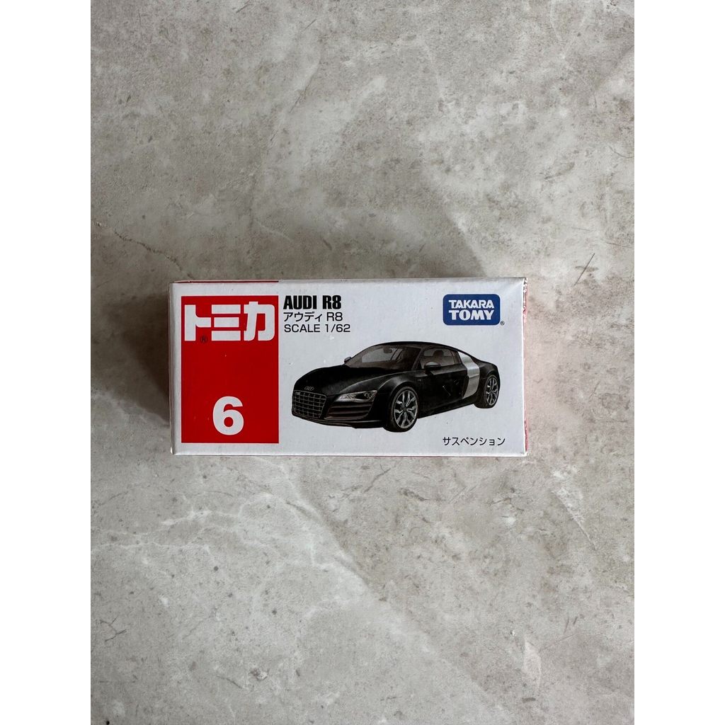 [ที่ยังไม่ได้เปิดใหม่เอี่ยม]#6 สีดํา AUDI R8 Out of Print AUDI R8 ア
