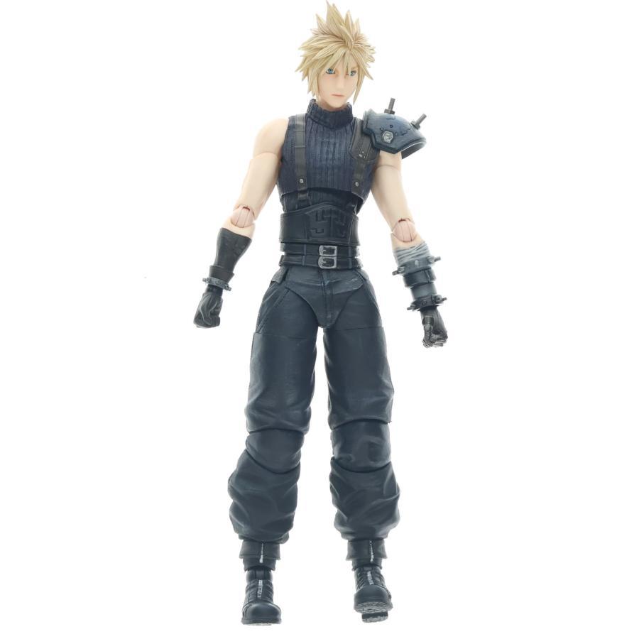 [Shipped from Japan] Figure Square Enix PLAY ARTS Kai Cloud Strife & Hardy Daytona FF7 Remake e-STOR