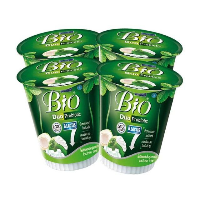 ดัชชี่ ไบโอ โยเกิร์ตวุ้นมะพร้าว Dutchie Bio Nata De Coco 135g. Pack4
