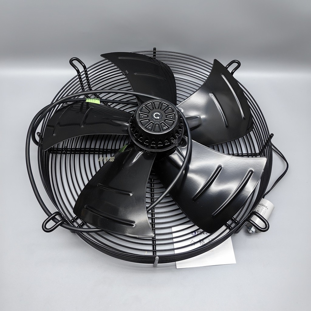 มอเตอร์พัดลม YWF4E-400S ตราเว่ยกวง ใช้คาปาซิเตอร์ โรเตอร์ภายนอก ระบายความร้อนคอยล์ร้อนห้องเย็น