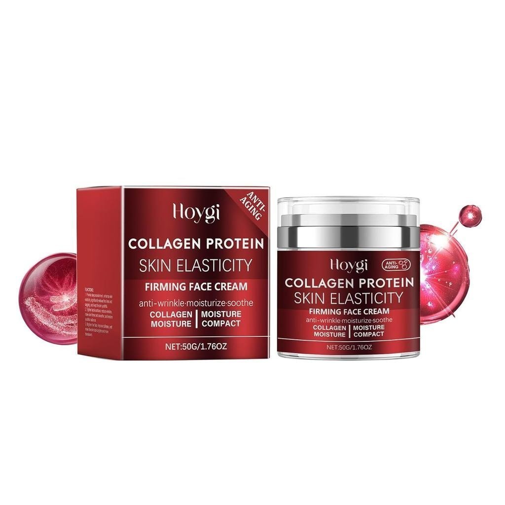 ARANYA Collagen Anti-Wrinkle Face, Elastic Formula Firming Moisturizer, Red, 1.76oz