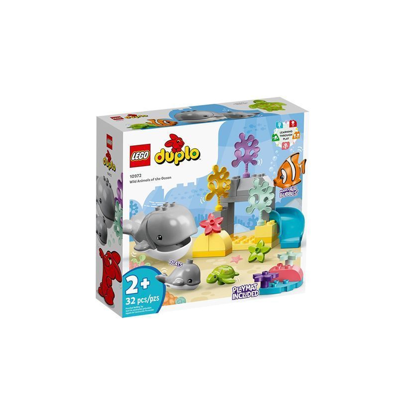LEGO LEGO LEGO Building Blocks Depot Series 10972 บล็อกตัวต่อเพื่อการศึกษา Marine Wildlife