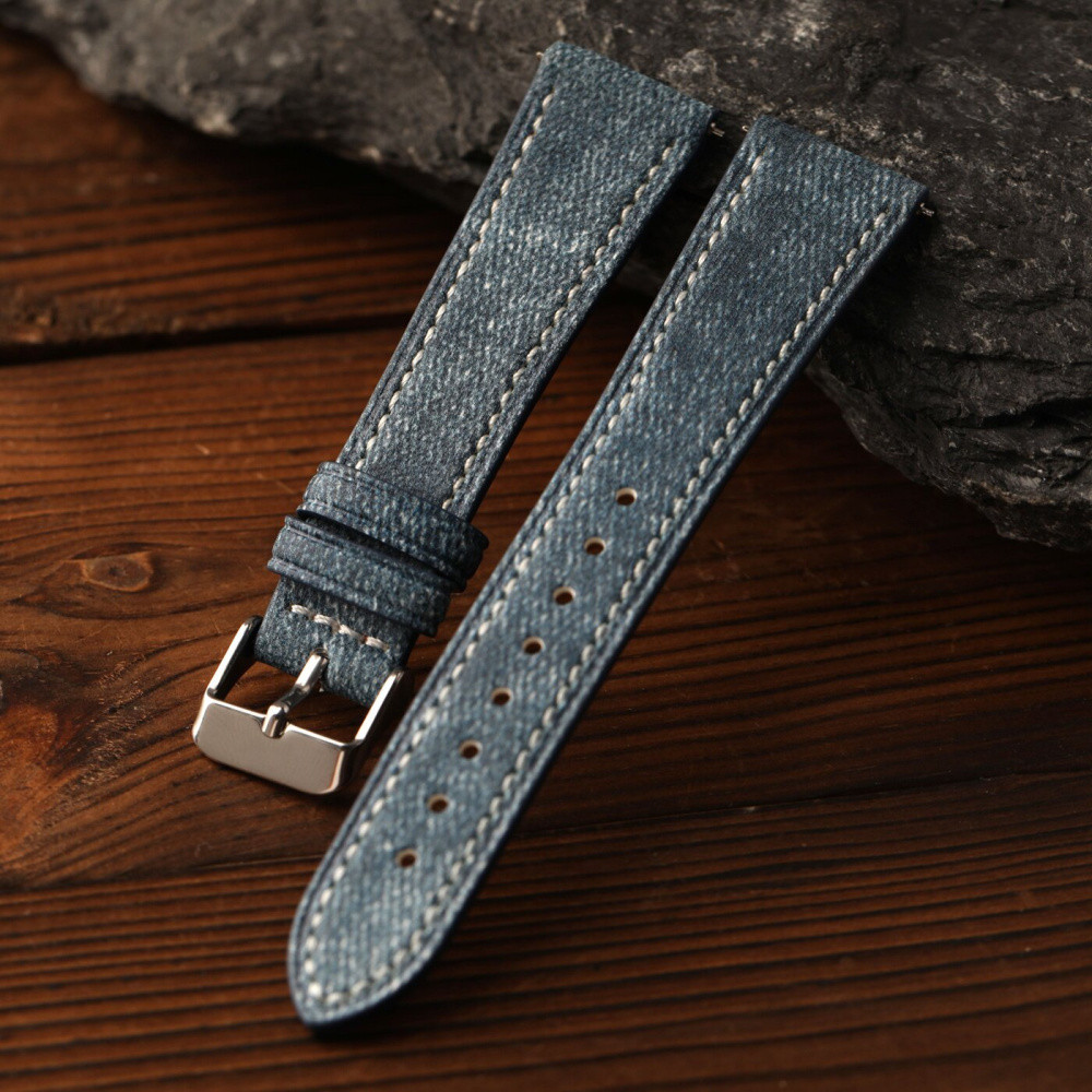 Quick Release Design Niche Design สายหนังแท้ 18MM/19MM/20MM Handmade Cowhide Strap