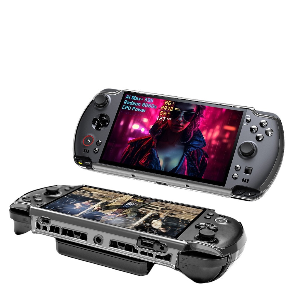 TPU เคสใสสําหรับ GPD Win5 เกมคอนโซล - การออกแบบระบายความร้อนกันกระแทก Anti-Drop ฝาครอบป้องกันกันฝุ่น