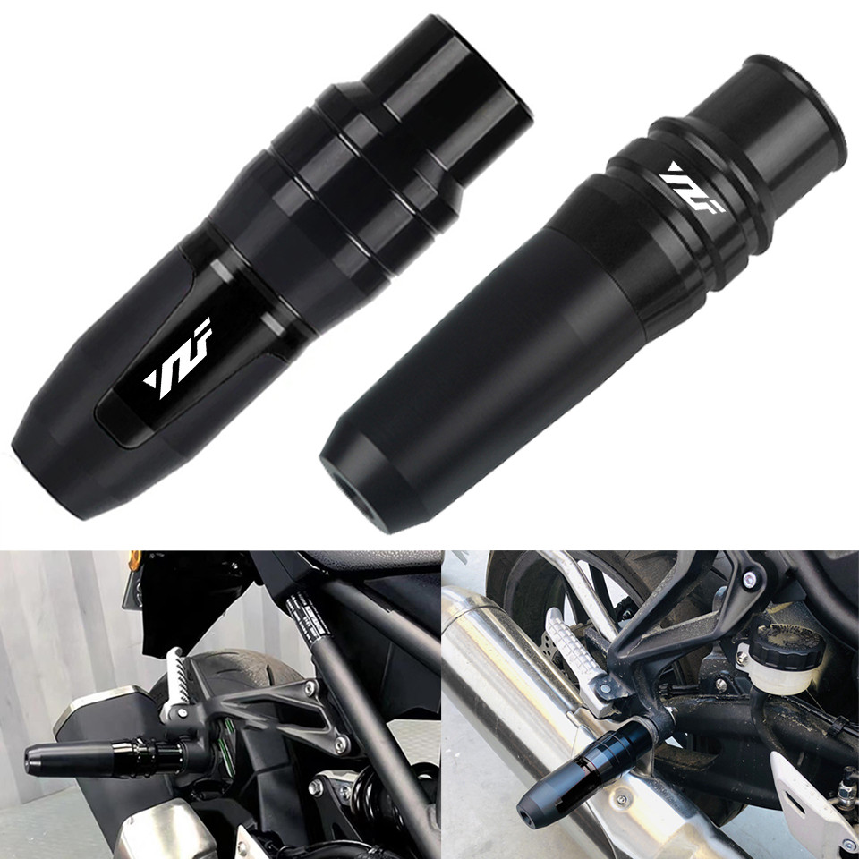 สําหรับ YZF R1 YZF R3 YZF R6 กรอบท่อไอเสีย Sliders Crash Pads Falling Protector YZF-R1 YZF-R3 YZF-R6