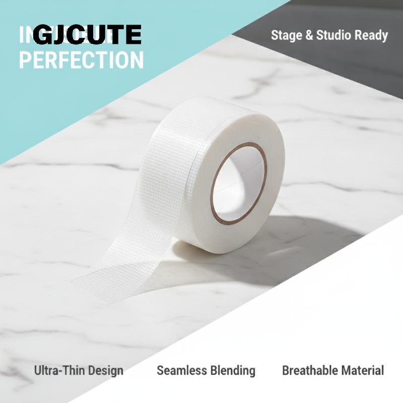 GJCUTE 8 M/ม้วน PE คอสเพลย์แต่งหน้าเทปใบหน้า Breathable ที่มองไม่เห็น Professional Wrinkle Lift Face