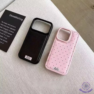 เคสรูใหญ่พองลม ลายจุด สไตล์น่ารัก ป้องกันกระแทก สำหรับIPhone 16 17 14 15 11 AIR 13 12 Pro Max 14 15 7 16 Plus