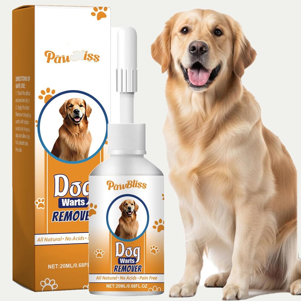 Dog Wart Remover – Natural Wart reatment สําหรับสุนัข 6 เดือน +, น้ํายากําจัดหูดที่อ่อนโยนและไม่เจ็บ