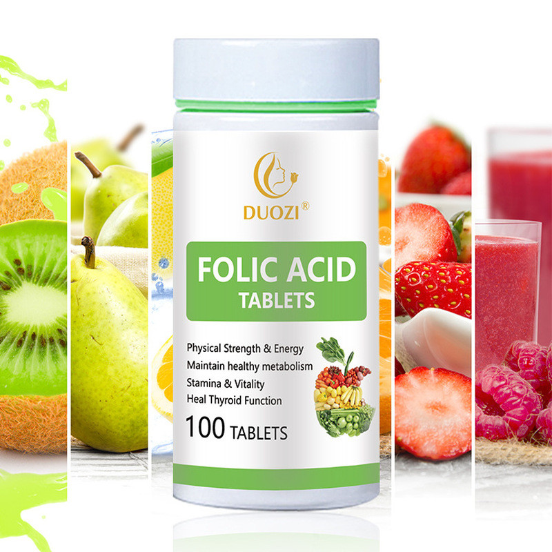 วิตามิน FOLIC ACID กดเม็ด FOLIC ACID วิตามิน F ACID อาหารเสริมกดเม็ด
