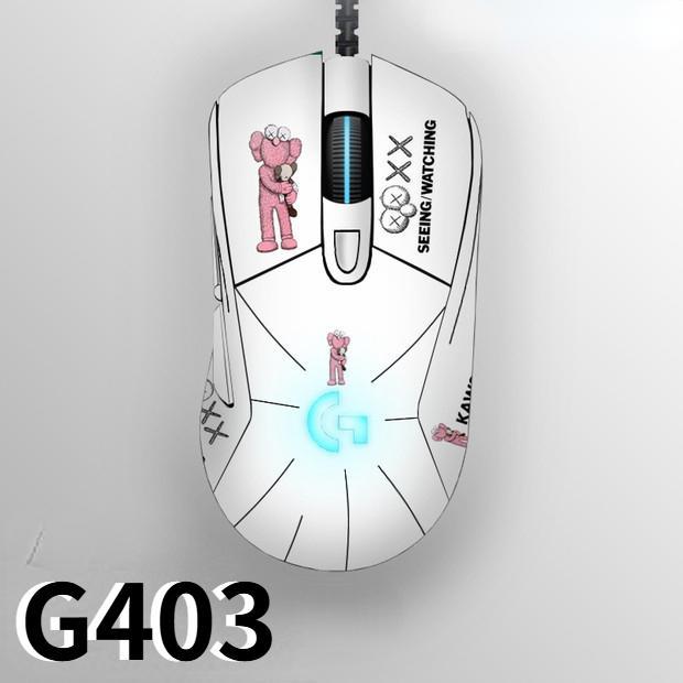 Full-cover skin for G403 Hero mouse, matte and scratch-resistant, office mouse sticker, sweat-absorb