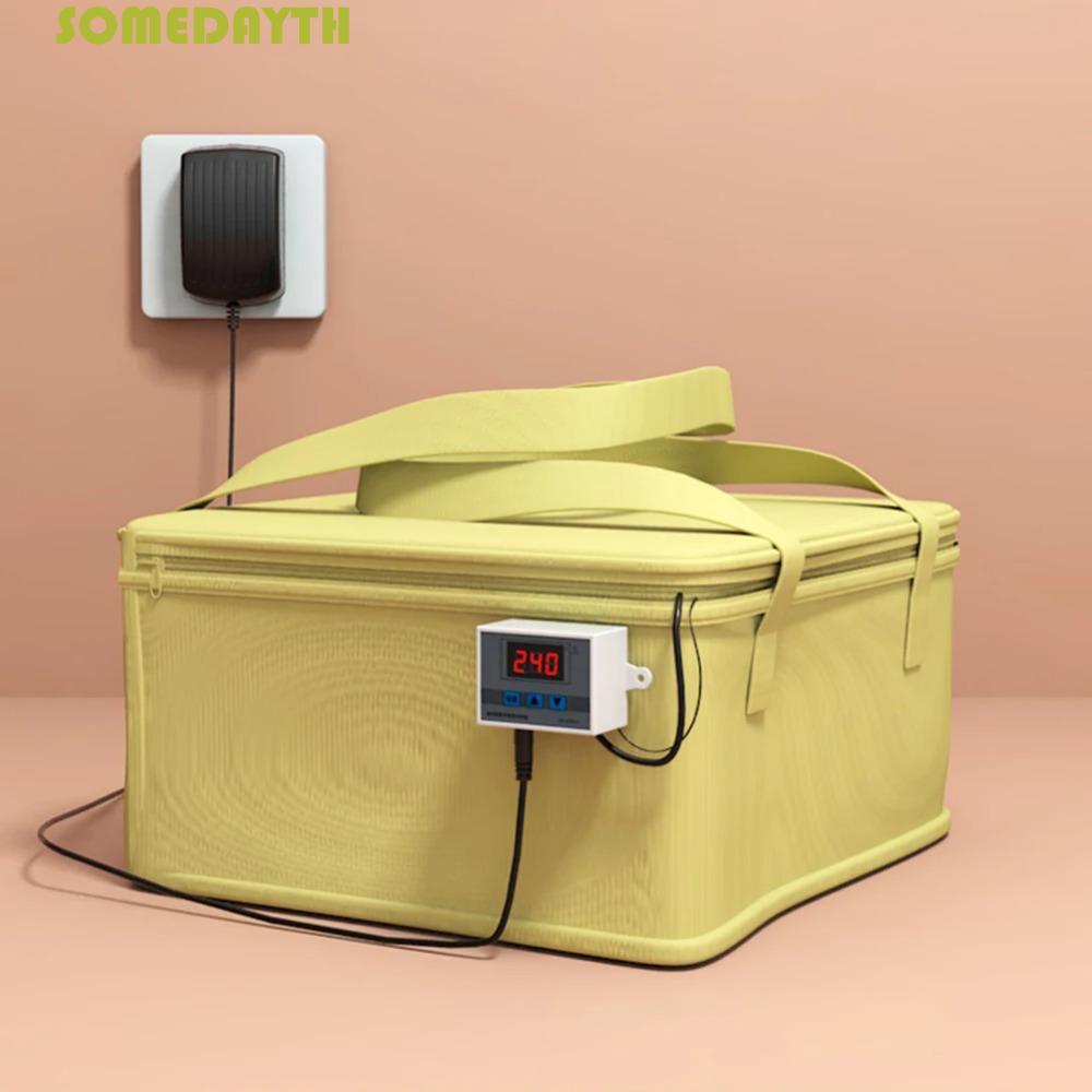 SOMEDAY Dough Proofing Box, with Heating Pad พับขนมปัง Proofer, ในครัวเรือนที่แม่นยําควบคุมอุณหภูมิ 
