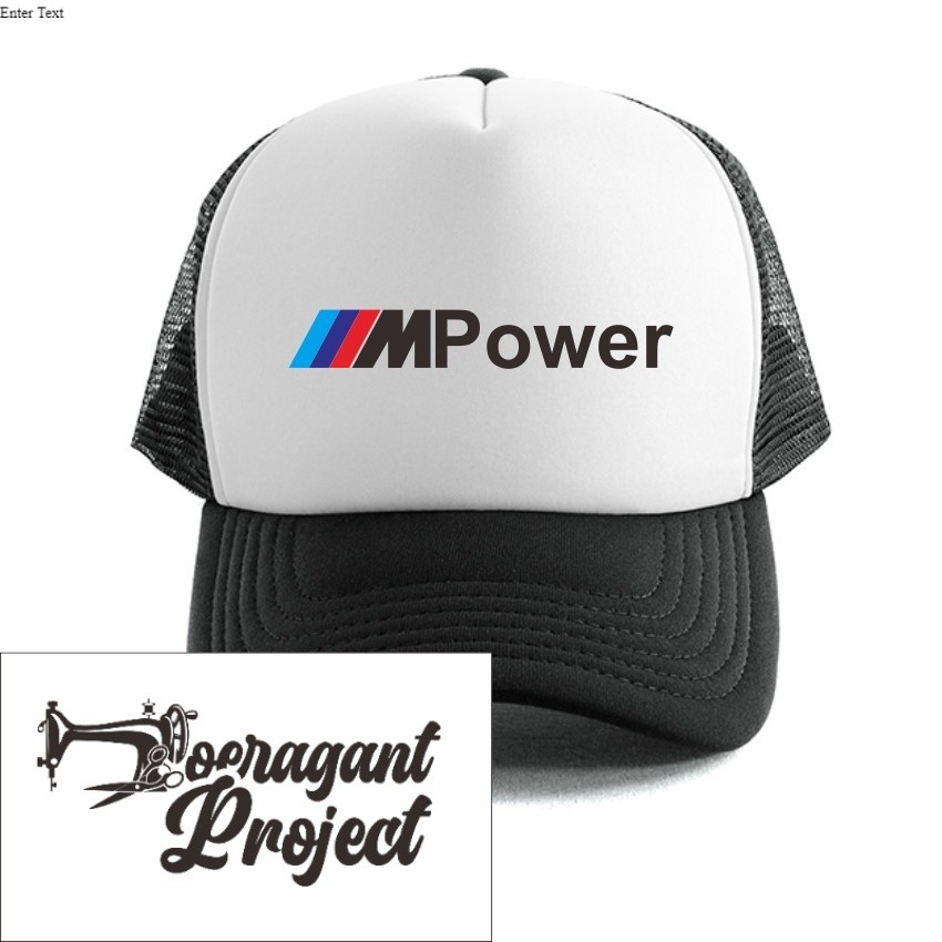 หมวกตาข่าย Bmw mpower / หมวกรถบรรทุก mpower