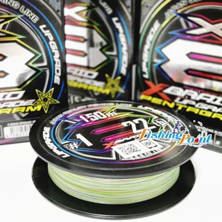 สาย PE YGK X8 XBRAID UPGRADE PENTAGRAM 150m/200m/300m.